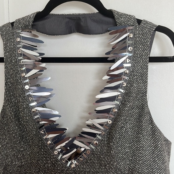 Anna Sui for Target grey dress. Size L - Picture 2 of 3